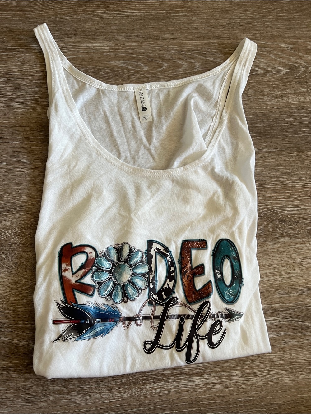 Rodeo Life Graphic Tank Top